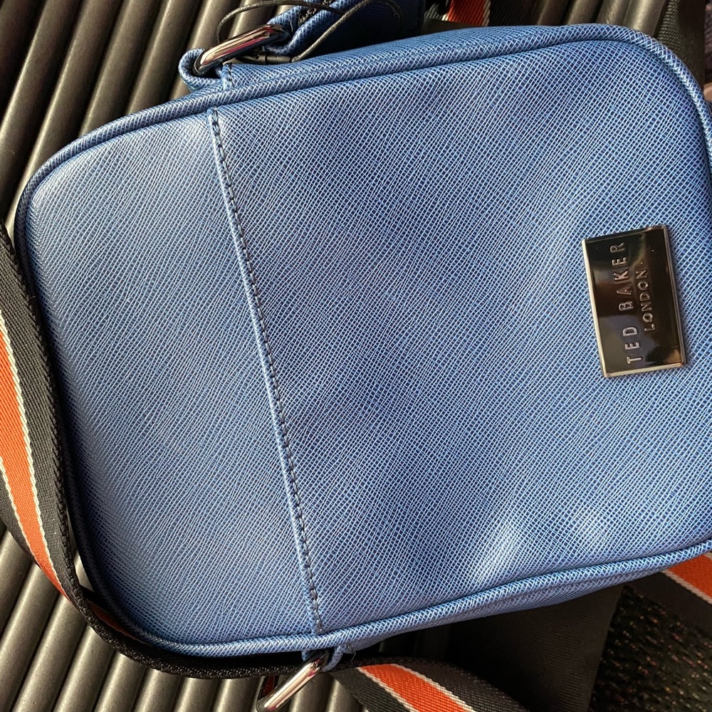 TED BAKER PORTHOS Men’s Crossgrain Flight Bag